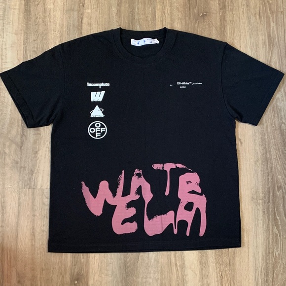 Off-White Black Tee Graphic Special Edition